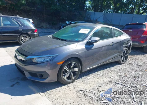2018 Honda Civic Touring from USA, damaged, VIN 2HGFC3B95JH350317